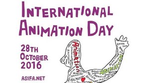 Yoji Kuri Designs Official Poster for International Animation Day 2016 Yoji Kuri Designs Official Poster for International Animation Day 2016