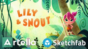 Experience 3D Audio with Sketchfab’s ‘Lily & Snout’