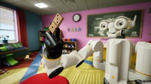 Go Head-to-Head with Isaac-trained Robot in VR and Real Life