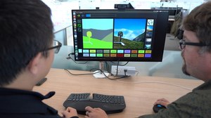 Stroke of Genius: NVIDIA Researchers Debut GauGAN at GTC 2019 Stroke of Genius: NVIDIA Researchers Debut GauGAN at GTC 2019