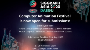 Call for Submissions: SIGGRAPH Asia 2020 Computer Animation Festival
