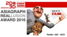 ASIAGRAPH Reallusion Award Now Accepting Entries for 2016