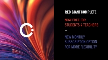 ‘Red Giant Complete’ Now Free for Students and Teachers ‘Red Giant Complete’ Now Free for Students and Teachers
