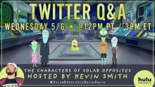Kevin Smith Hosting ‘Solar Opposites’ Animated Twitter Q & A Kevin Smith Hosting ‘Solar Opposites’ Animated Twitter Q & A